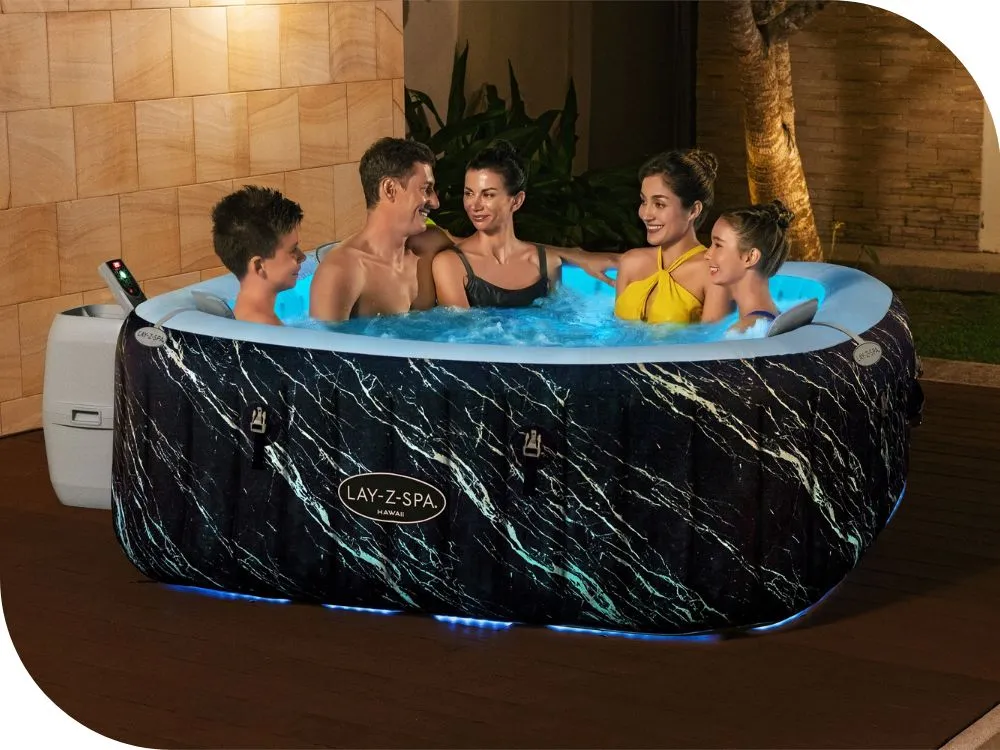 Bestway Lay-Z-Spa Hawaii materiał DuraPlus
