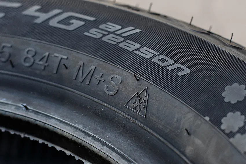 Oznaczenia opon 3PMSF i przyczepność na lodzie