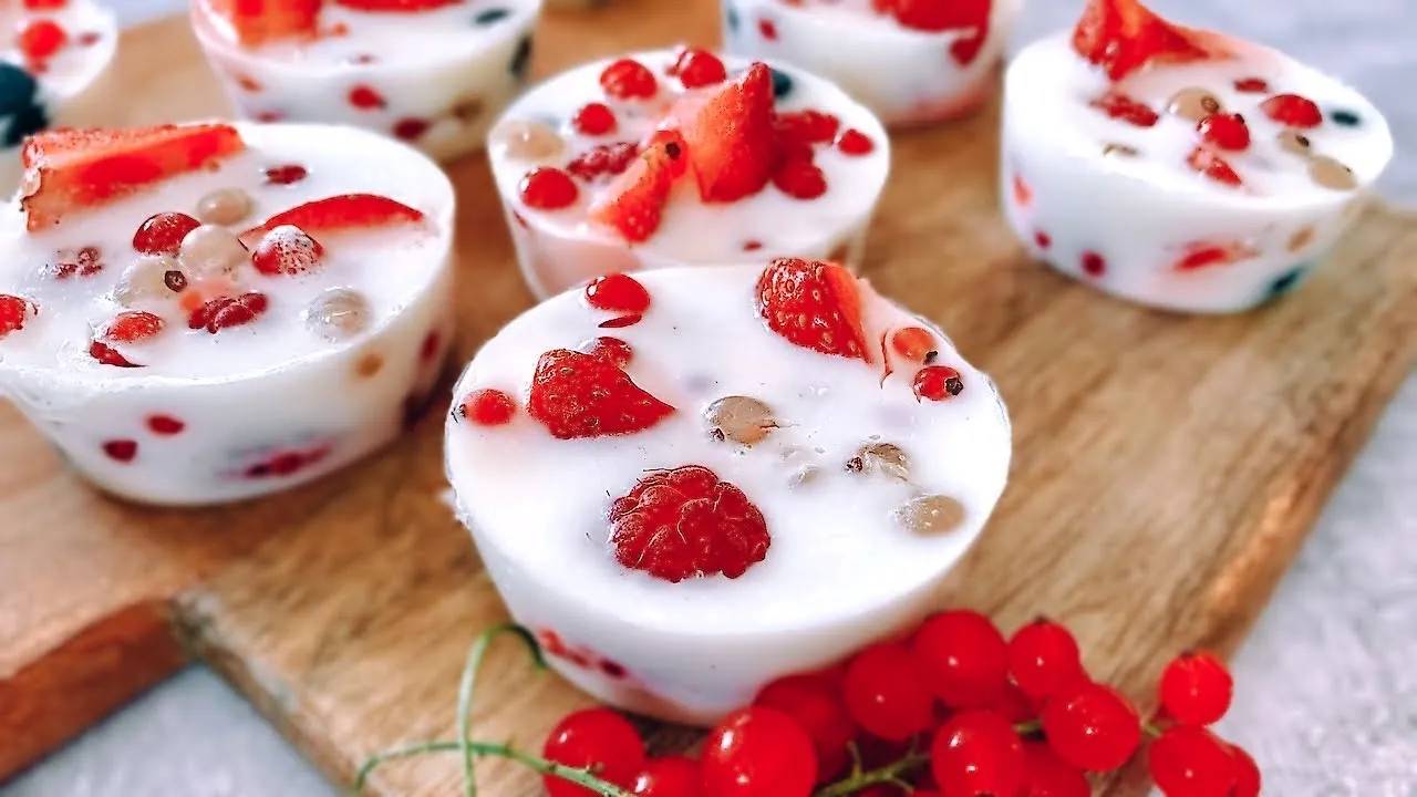 galaretka z owocami niskokalorycznymi