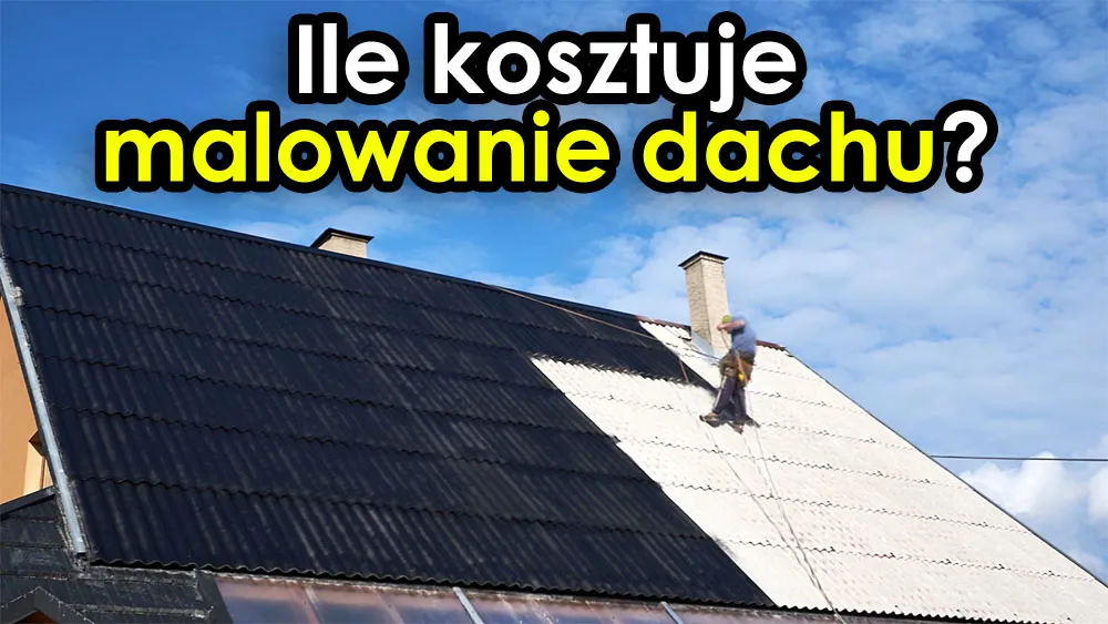 Zdjęcie Ile za metr malowania dachu? Poznaj ceny i ukryte koszty malowania