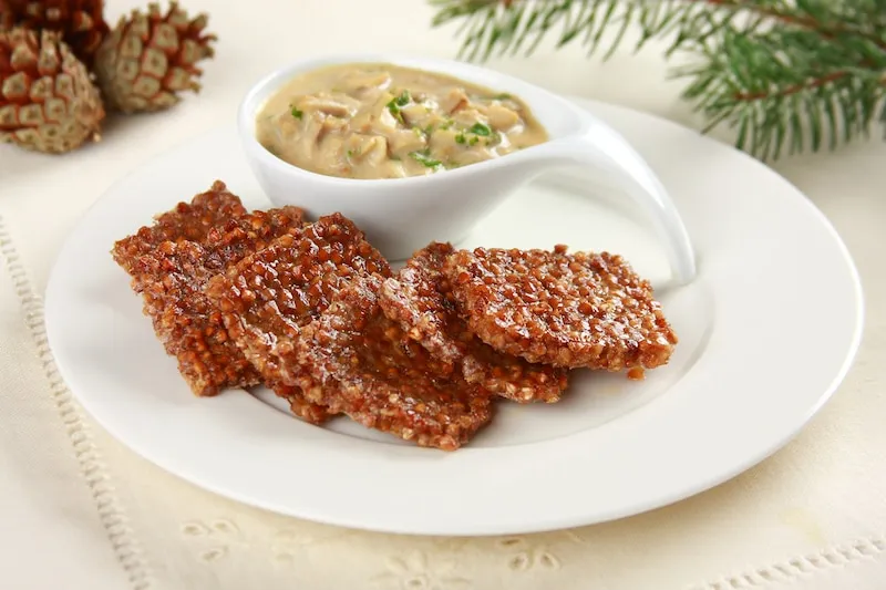 sos grzybowy do kaszy gryczanej