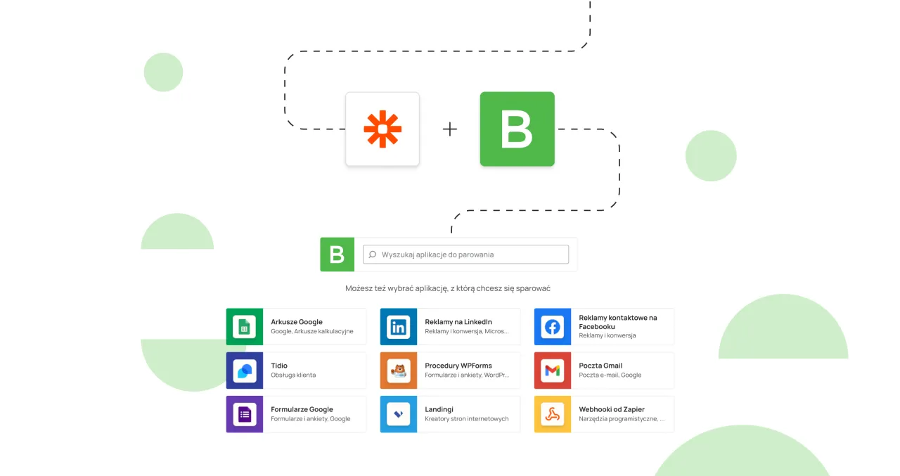 Automatyzacja generowania leadów: połączenie aplikacji do usprawnienia procesów biznesowych i pozyskiwania klientów.