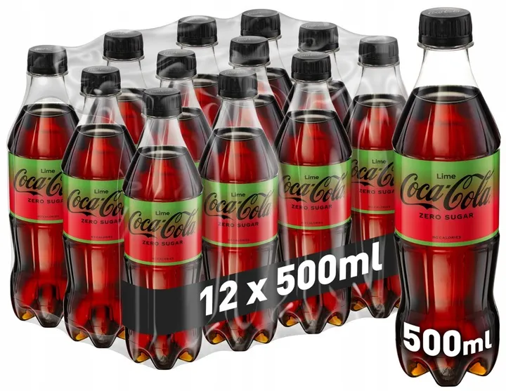 Coca-Cola Lime puszka i butelka