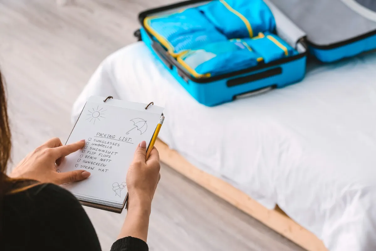 Kreuzfahrt Gep&auml;ck Checkliste