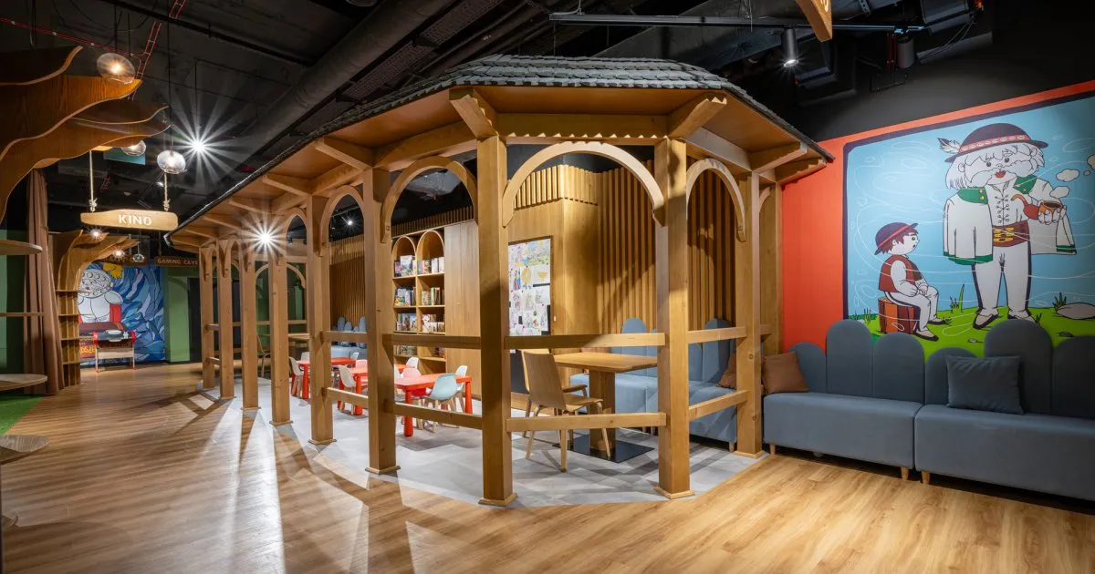 hotel z salą zabaw dla dzieci w górach