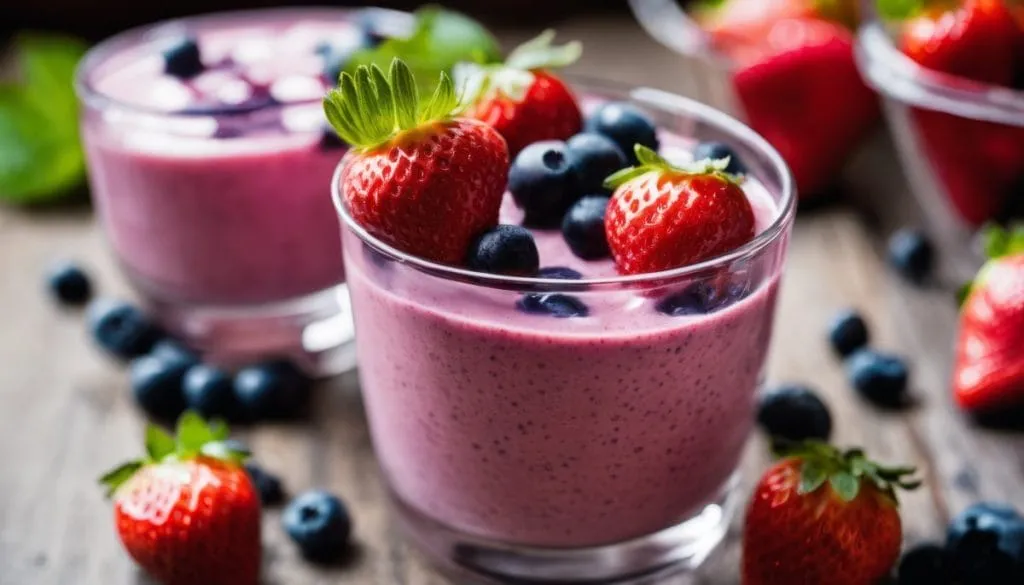 r&oacute;żne rodzaje koktajli bor&oacute;wkowych