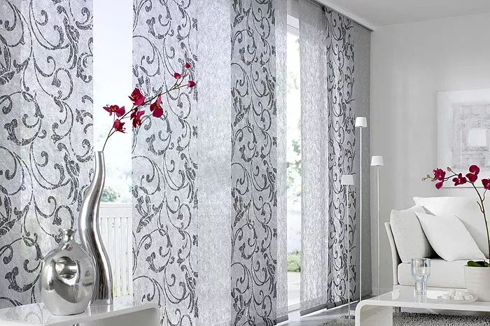 rodzaje tkanin na panele okienne