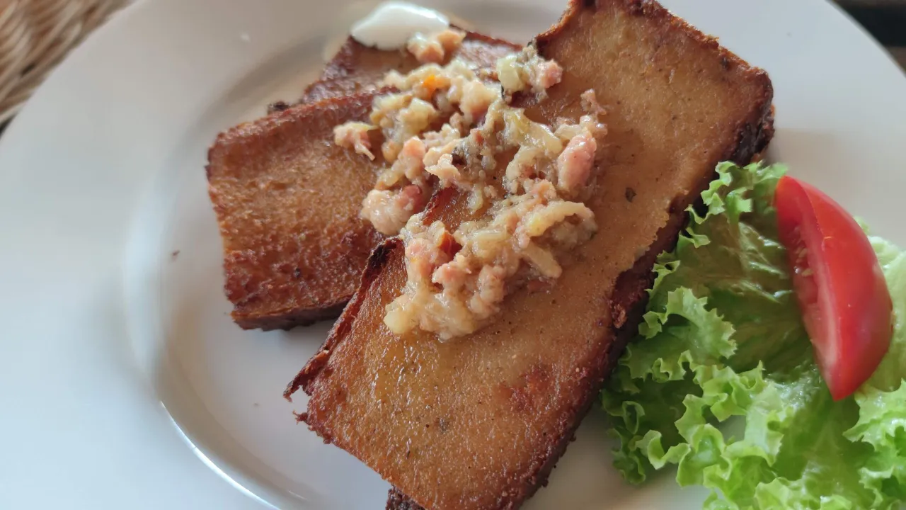 kuchnia kresowa Suwałki babka ziemniaczana chłodnik