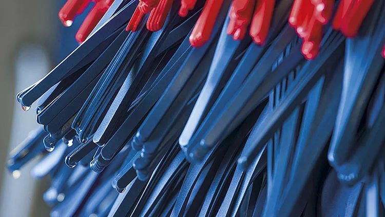 Nowoczesne szczotki myjni automatycznej