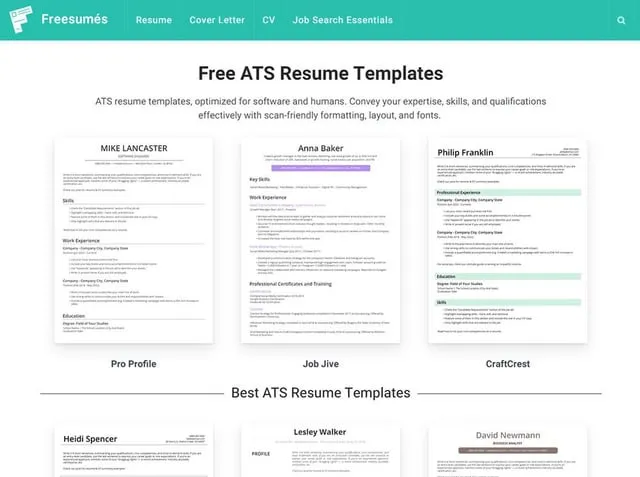 system ATS skanowanie CV