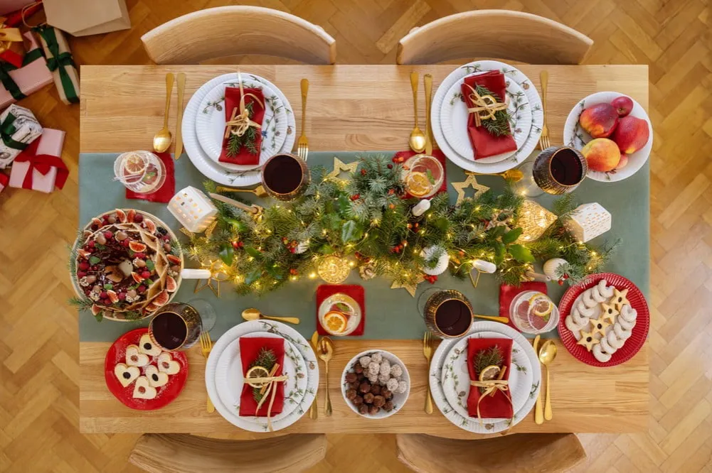 Wigilijny stół aranżacje style