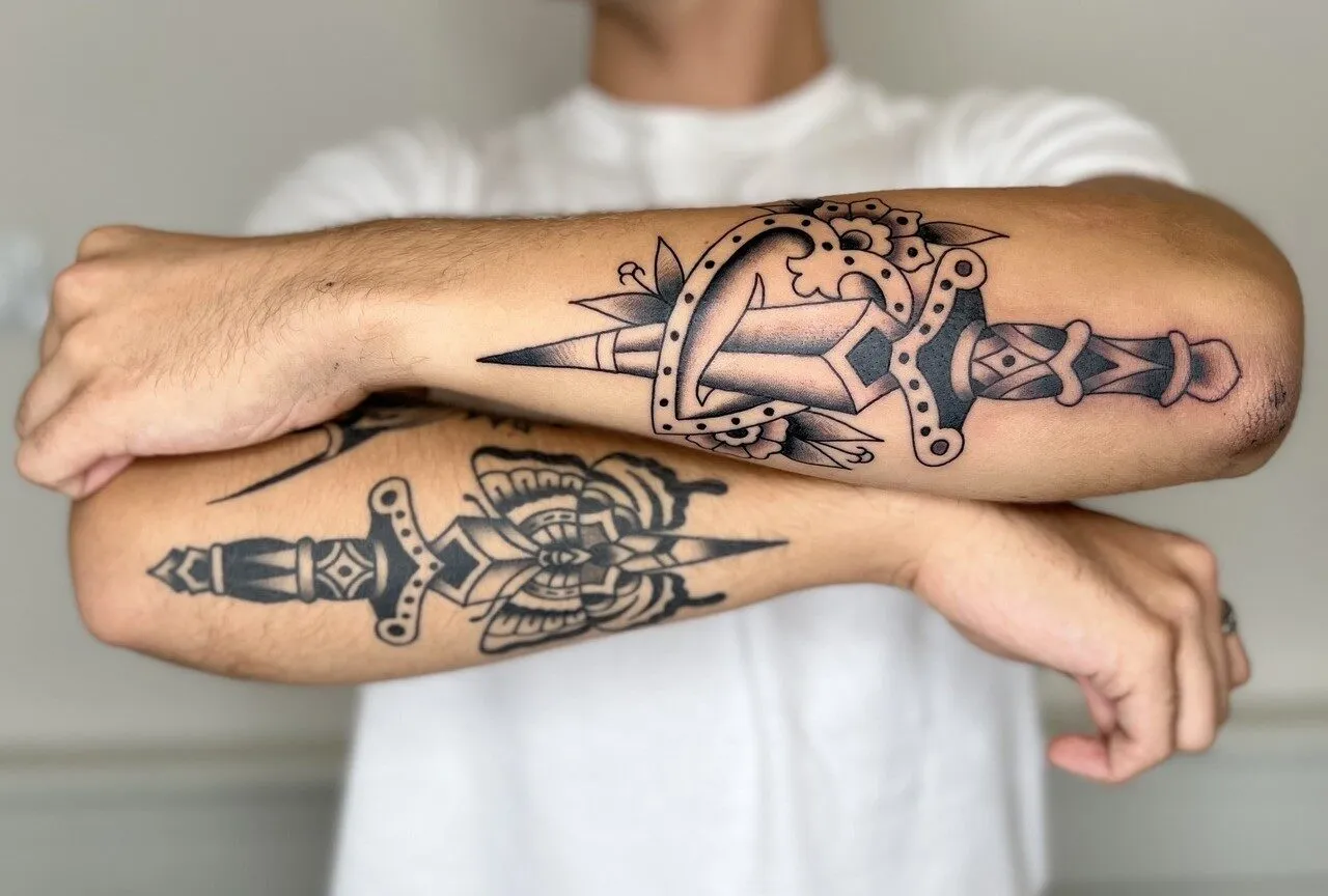 świeży tatuaż gojenie