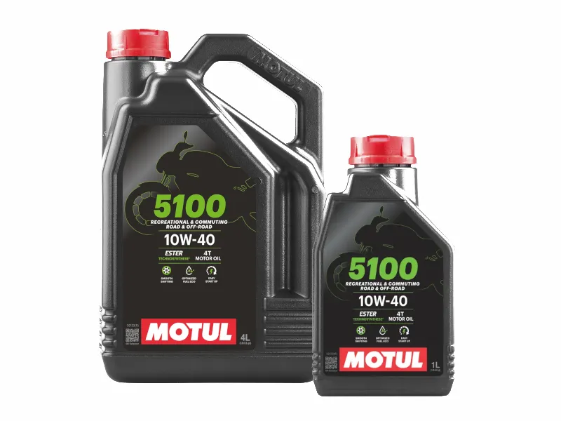 Motul 10W40 5L bottles comparison