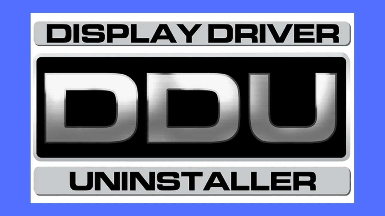 Narzędzie Display Driver Uninstaller DDU interfejs
