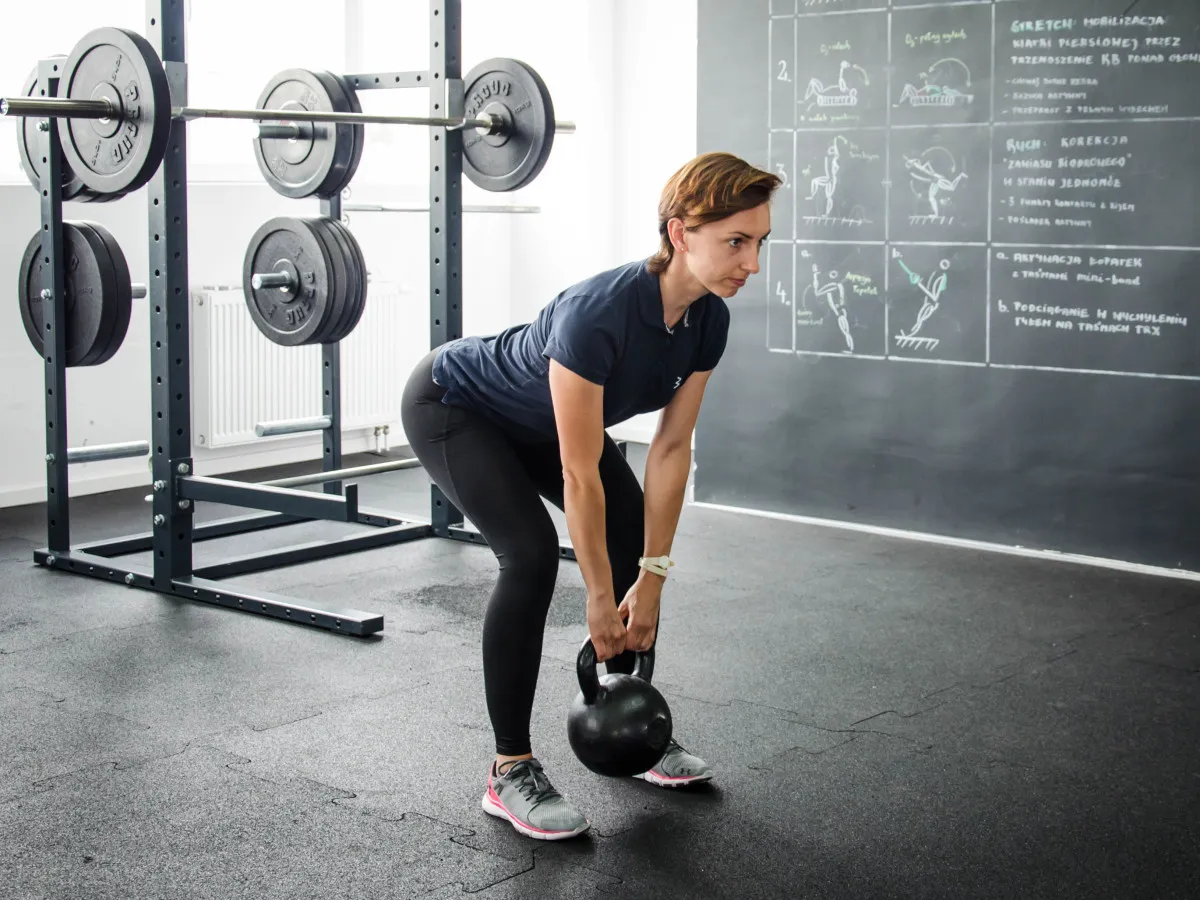 Trening siłowy kobiety
