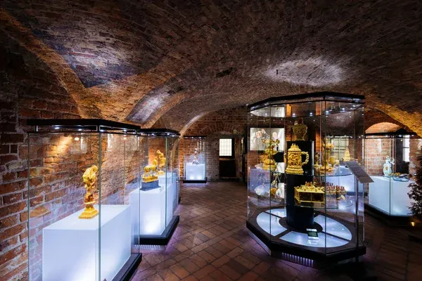 Muzeum Bursztynu Kaliningrad wnętrze