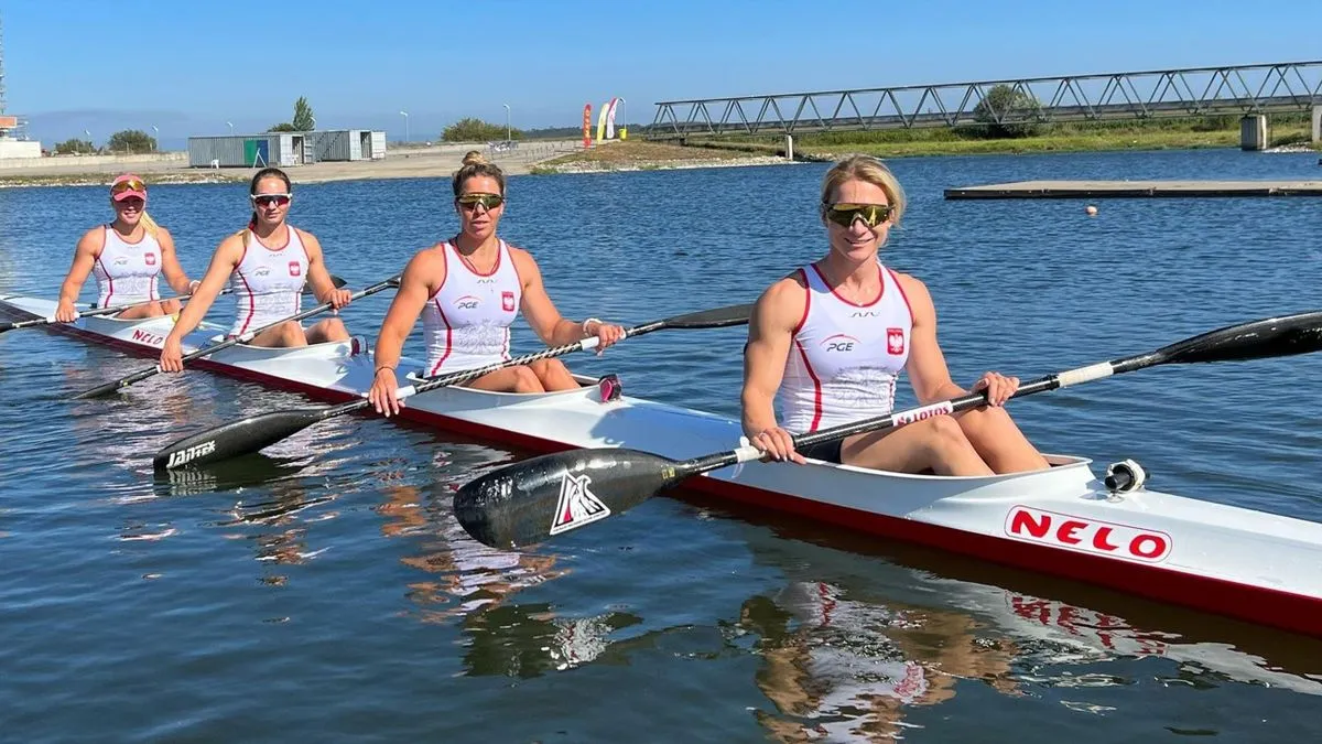 Oleksii Koliadych Wiktor Głazunow Adrianna Kąkol kajakarstwo