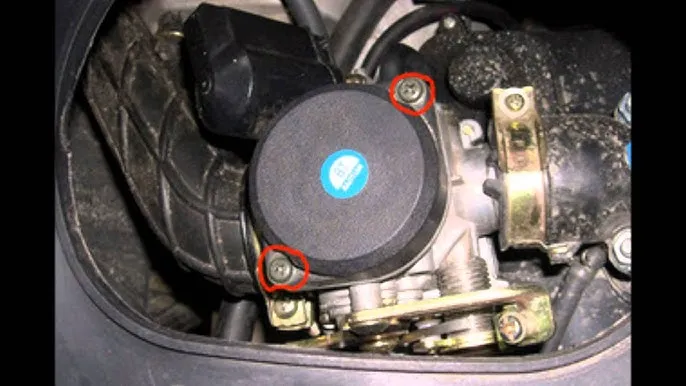 blokady skutera schemat