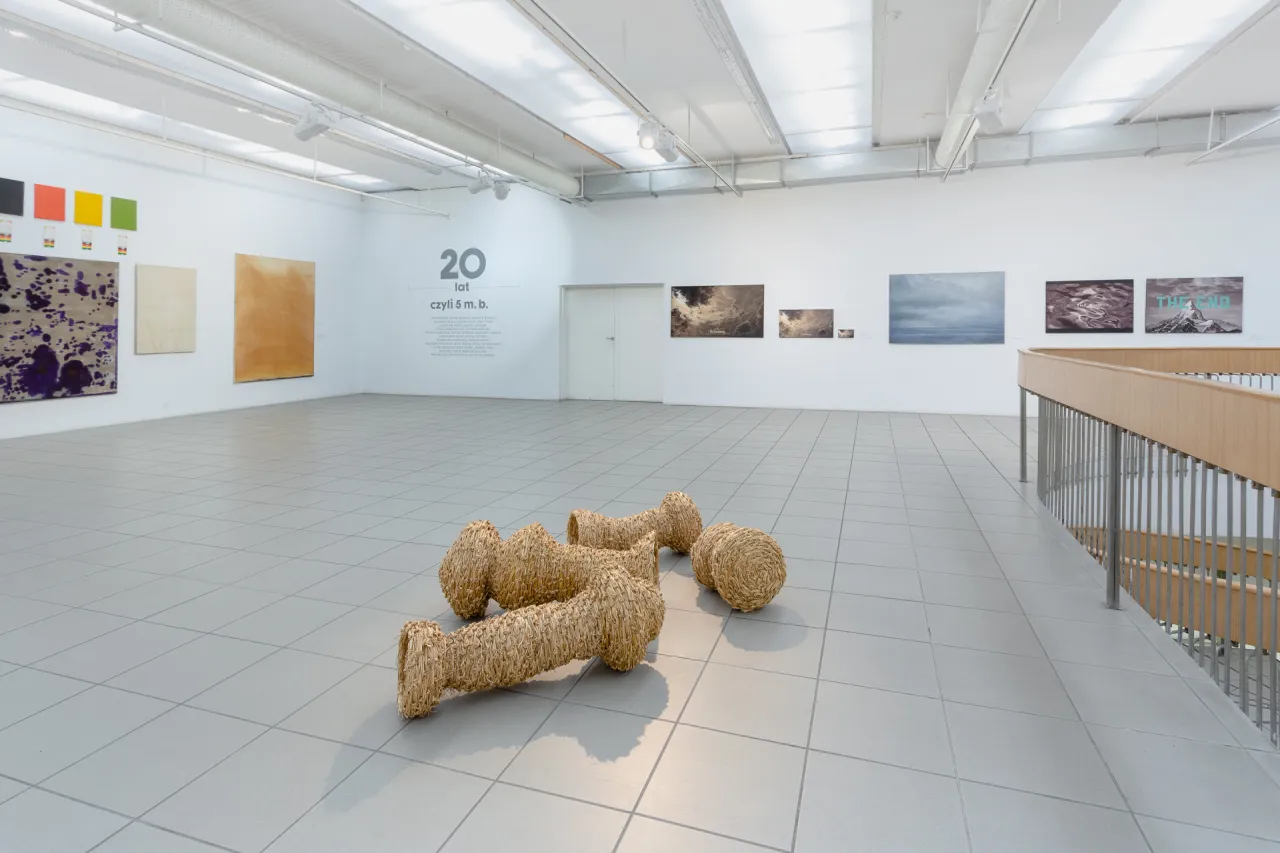 Galeria Sztuki Wsp&oacute;łczesnej BWA Katowice wystawa wnętrze