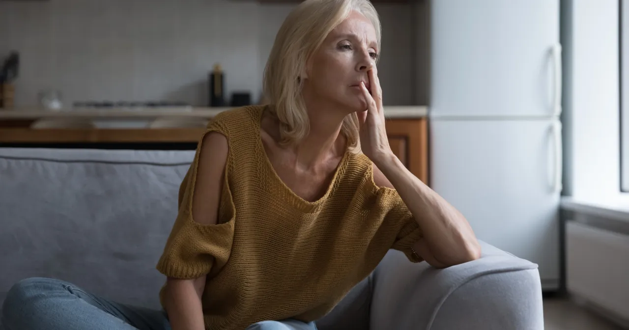 osoba zaniepokojona natrętnymi myślami