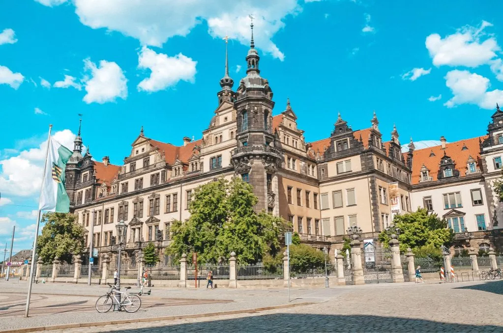 kieszonkowcy tłum Drezno