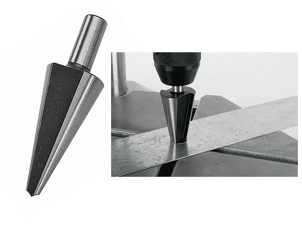 wiertła stopniowe i stożkowe do metalu