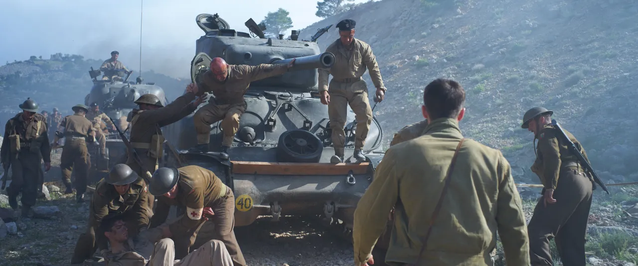 Chorwacja krajobrazy Monte Cassino film Czerwone Maki