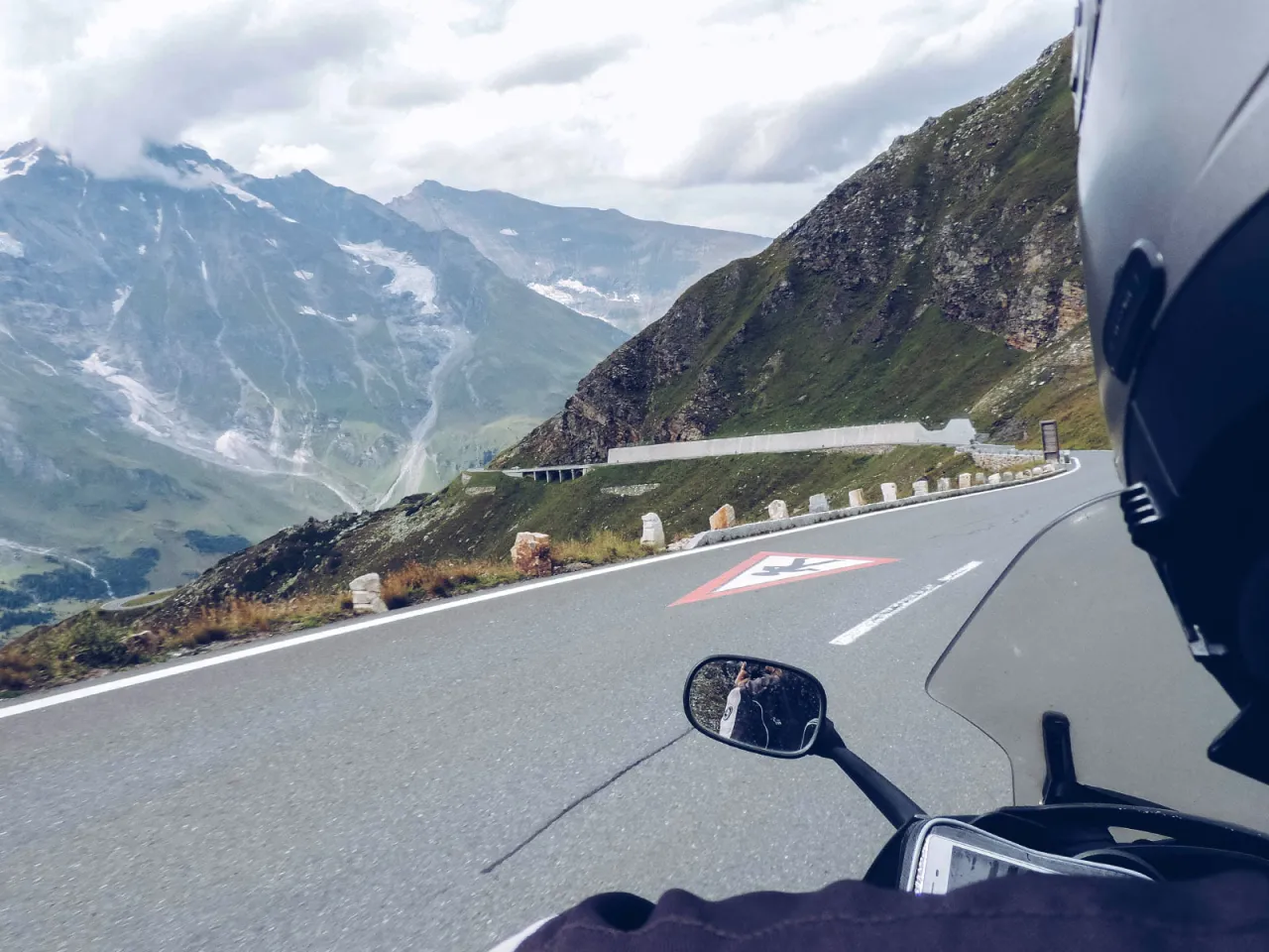 Grossglockner Hochalpenstrasse motocykl