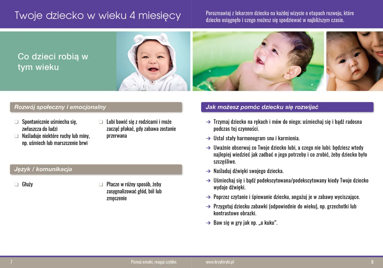 Rozw&oacute;j dziecka tydzień po tygodniu