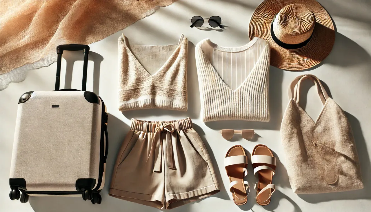 kapsułowa garderoba na wakacje hiszpania