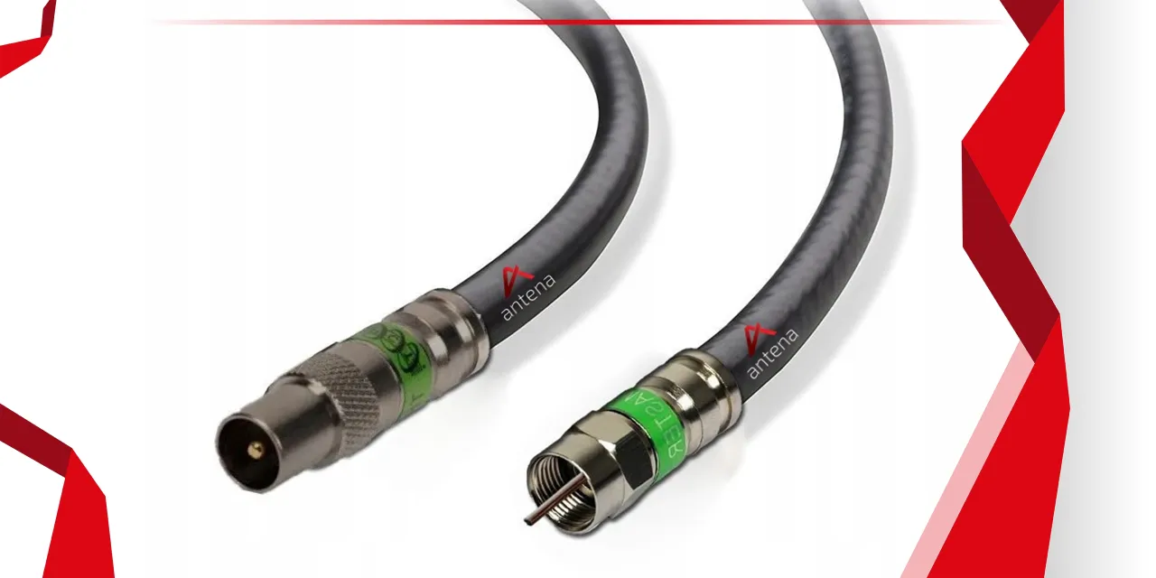 Kabel antenowy koncentryczny jakość i wtyki