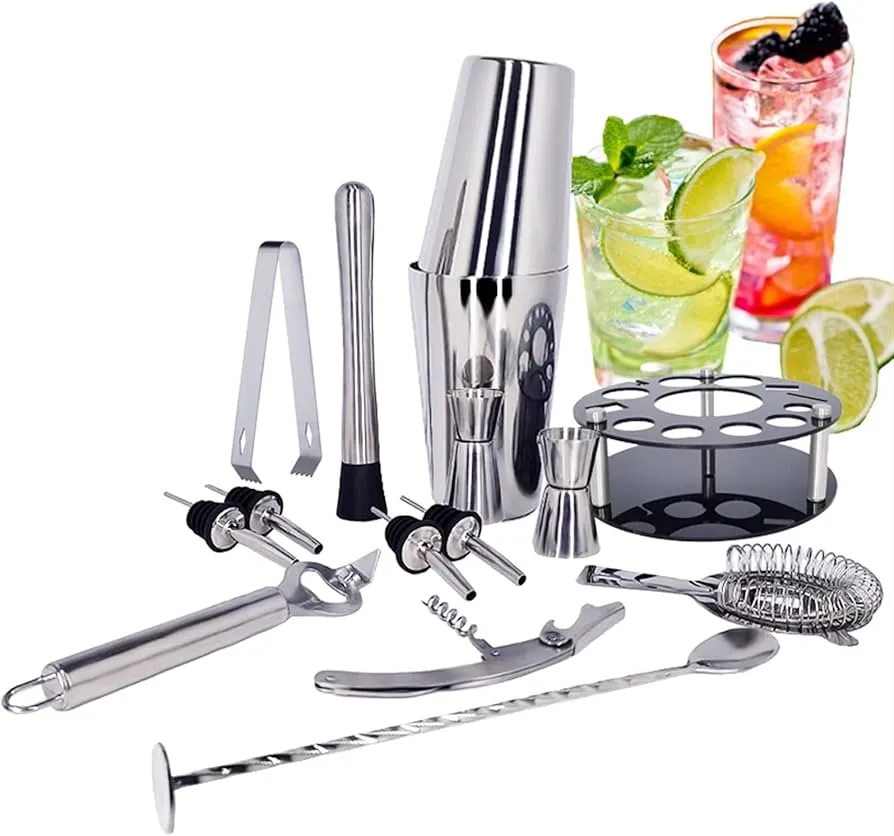 zestaw narzędzi barmańskich