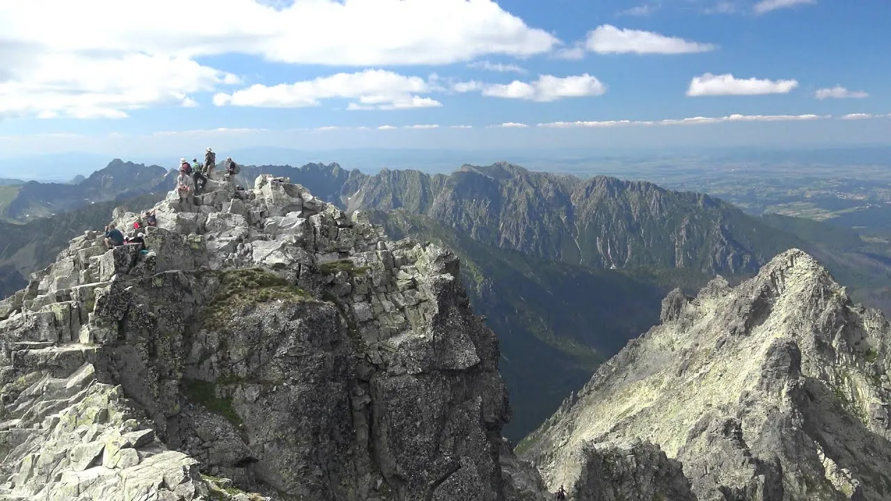 Widok ze szczytu Rysów Tatry