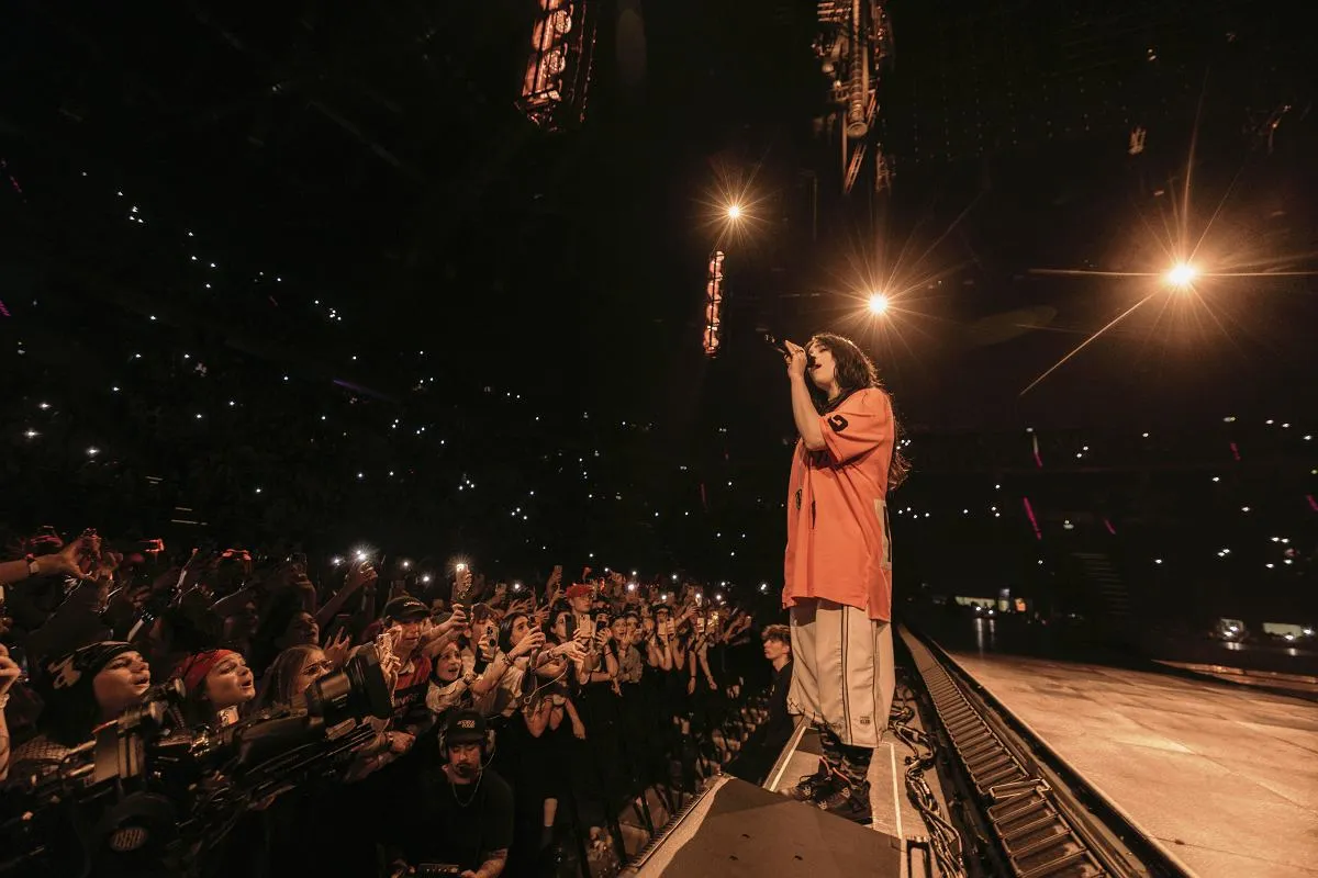 Billie Eilish koncert publiczność