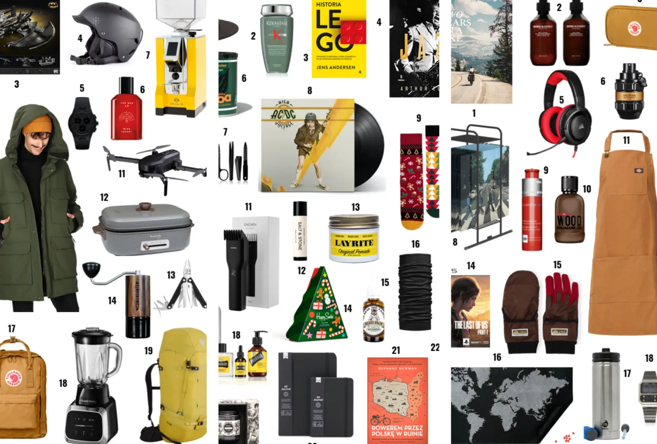 Pomysły na prezenty dla mężczyzny z pasją