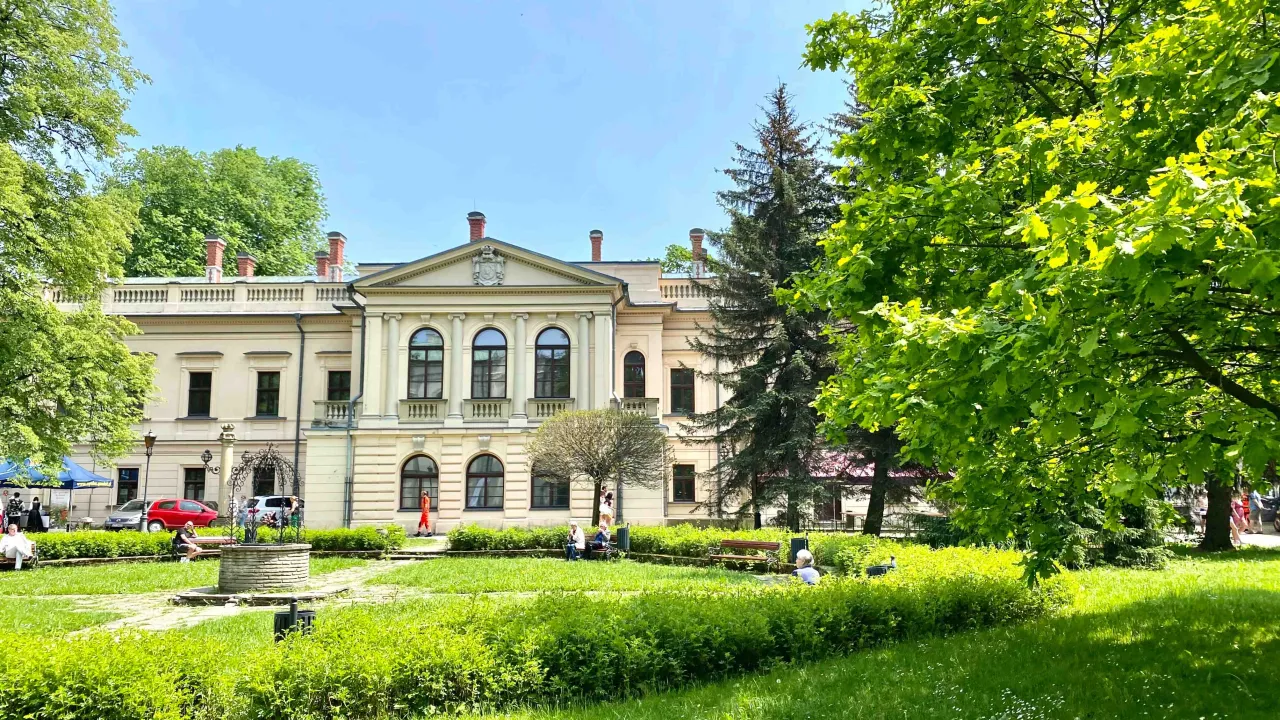 Żywiec Muzeum Browaru Stary Zamek Pałac Habsburgów Park Zamkowy