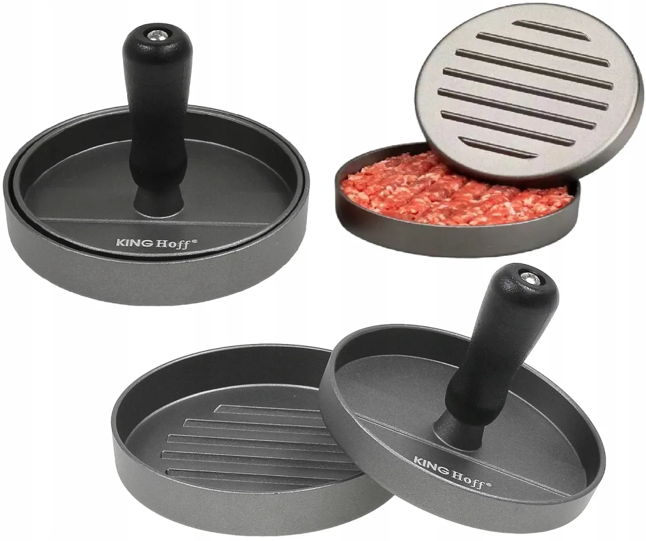 formowanie kotletów do burgerów