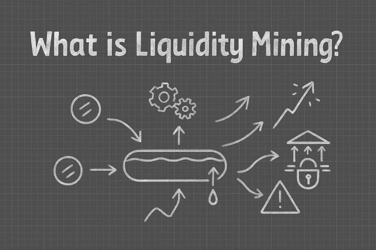 schemat działania liquidity mining