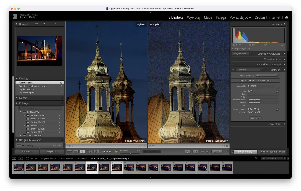 Stary vs. nowy komputer do Photoshopa