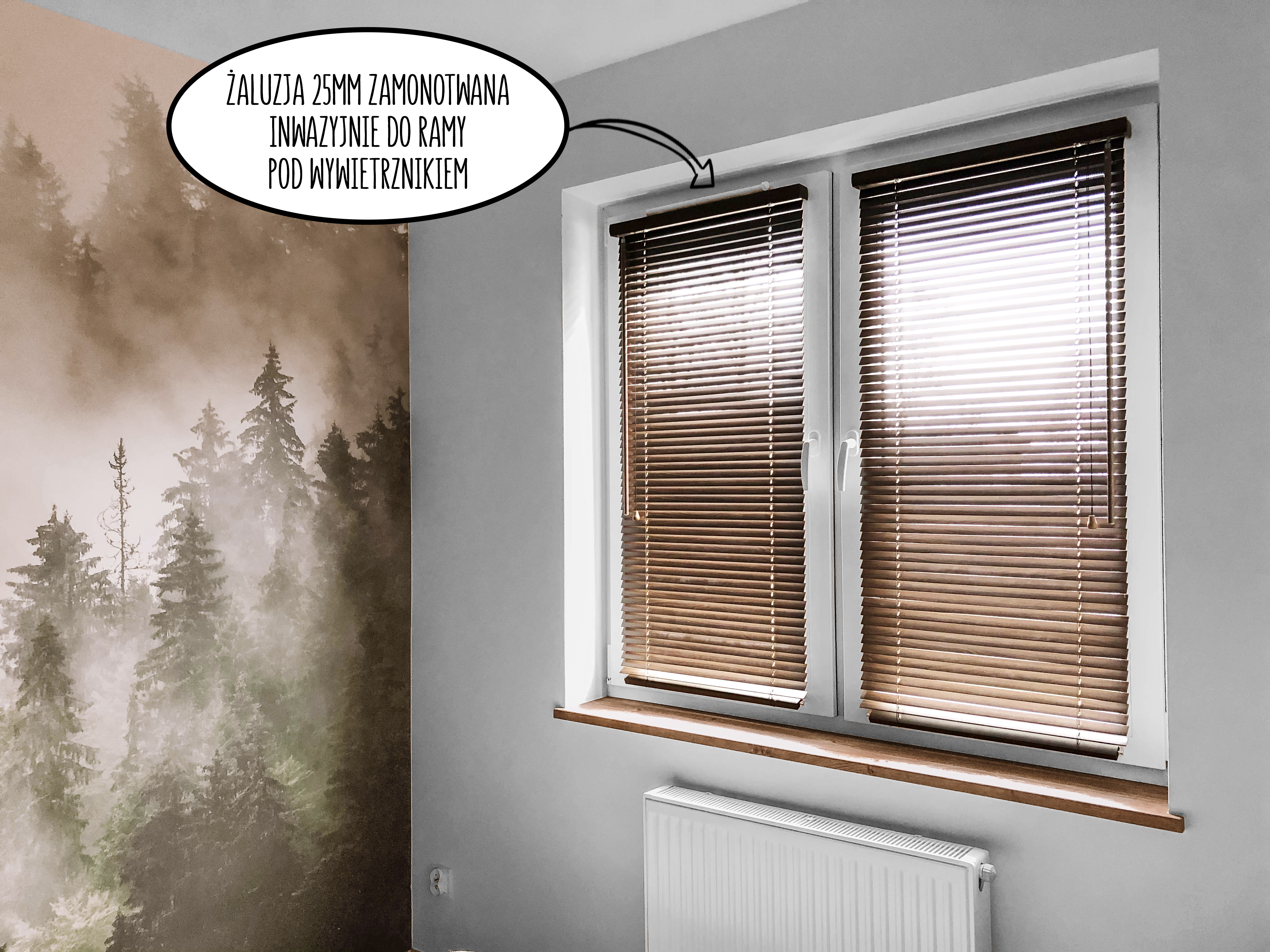 roleta dzień noc okno nawiewnik montaż bezinwazyjny