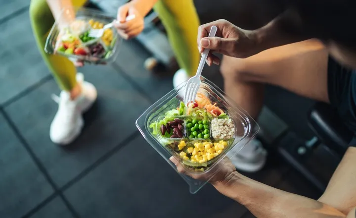 różnorodność posiłków po treningu