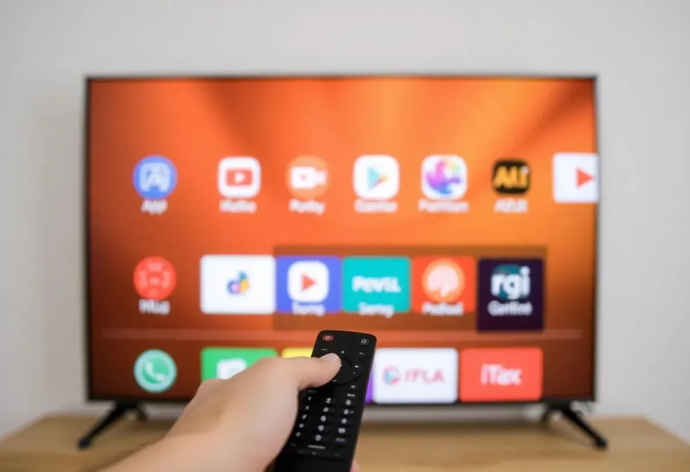 ikony sklep&oacute;w z aplikacjami smart tv, sklep samsung, sklep lg, google play tv