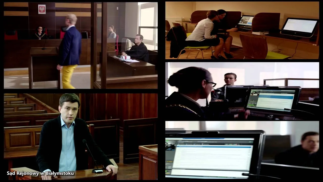 sąd rozprawa e-protokół nagrywanie