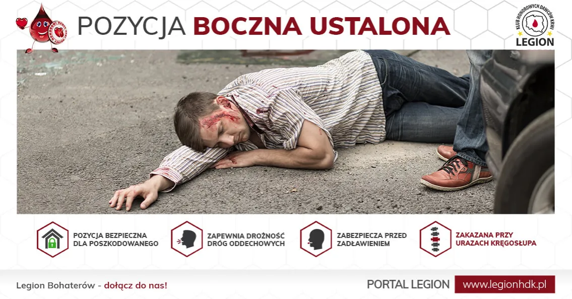 Zdjęcie Kiedy układamy w pozycji bocznej bezpiecznej, aby uratować życie