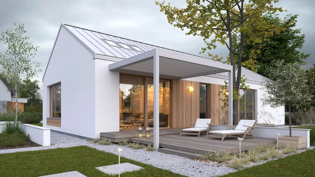 Koszty budowy domu z dachem dwuspadowym 2026