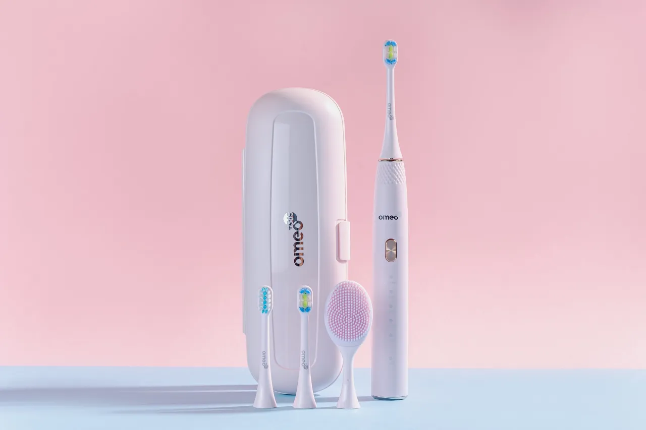 schemat działania szczoteczki sonicznej mikrobąbelki