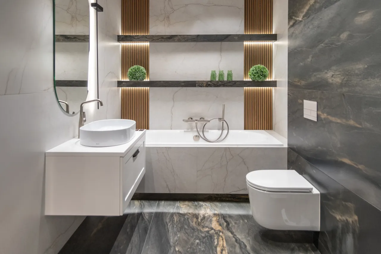 mała łazienka w bloku inspiracje