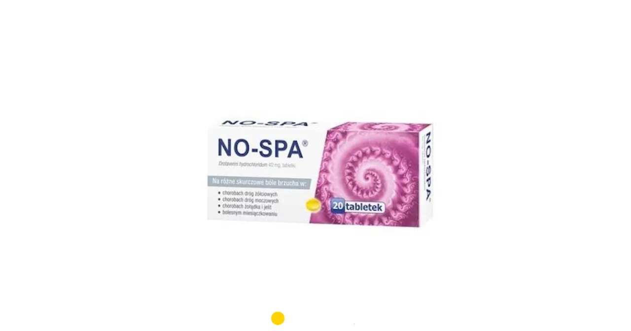 Opakowanie No-Spa Forte w aptece