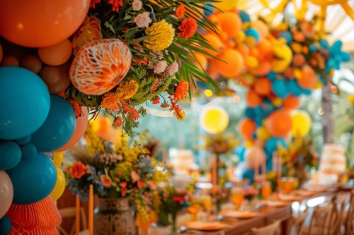 dekoracje z balonów samopompujących pomysły