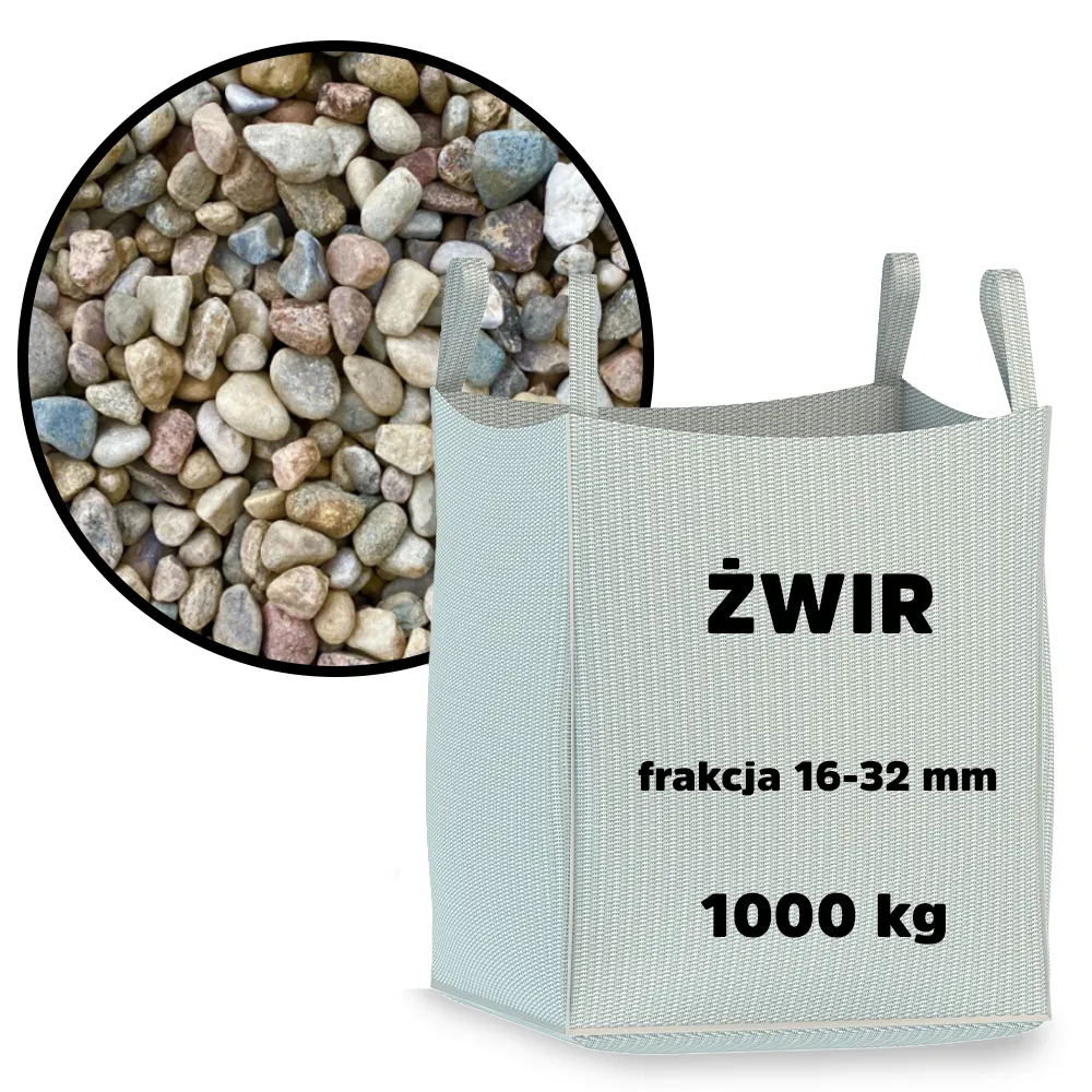 Zdjęcie Ile waży 1m³ żwiru 16-32? Sprawdź, aby uniknąć błędów w budowie!